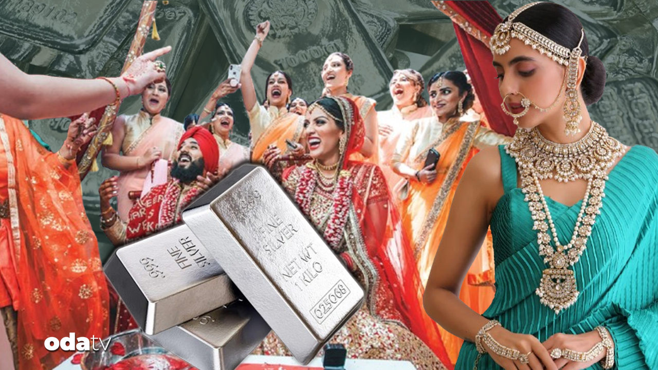 Gümüşteki artışın hiç bilinmeyen sebebi: Hint düğünü… Yılda 10 milyon davet