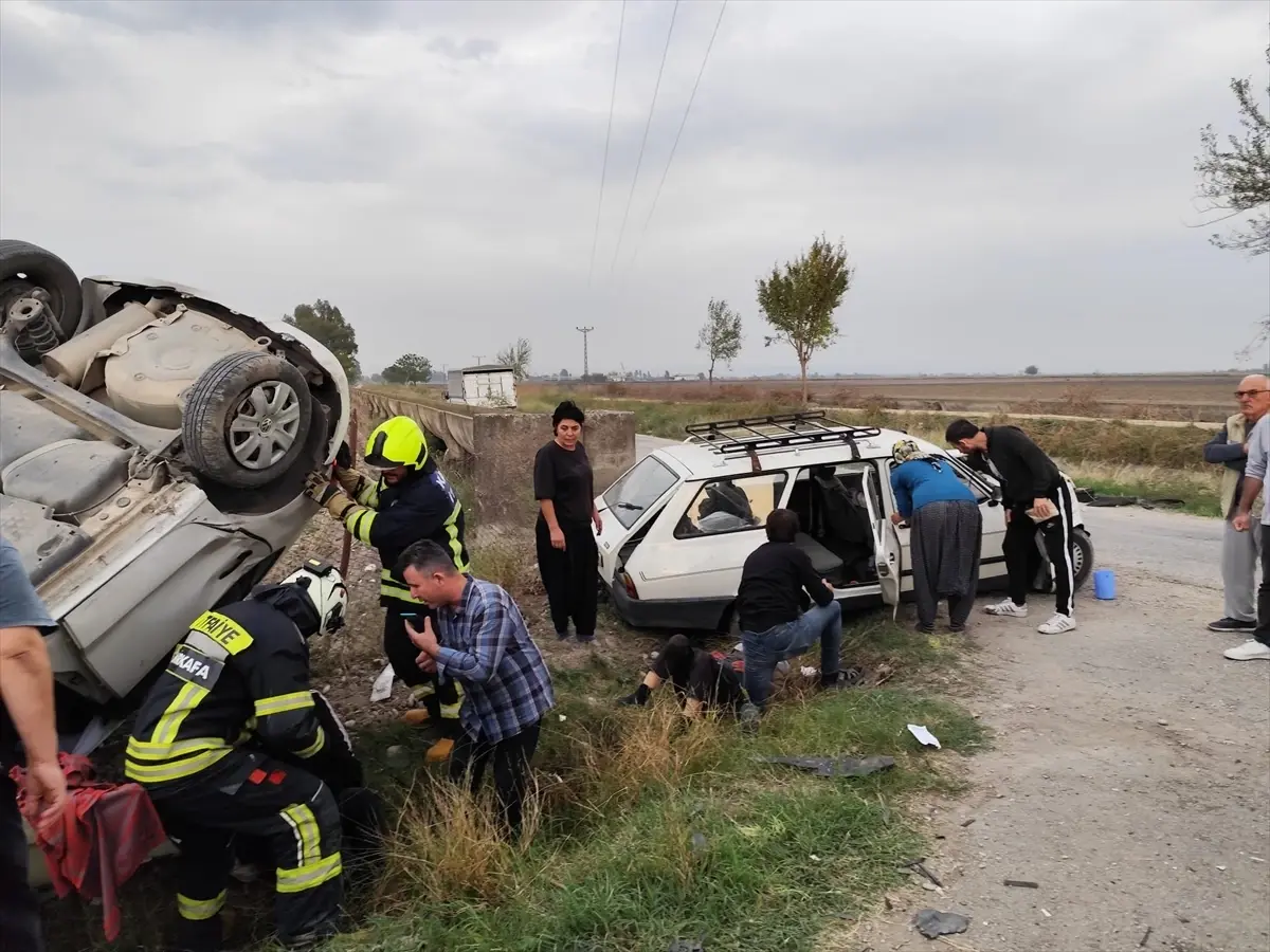 Osmaniye’de Trafik Kazası: 4 Yaralı