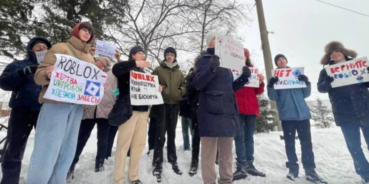 Roblox Rusya’da da engellenince Türkiye’deki karenin aynısı yaşandı! Çocuklar eyleme çıktı